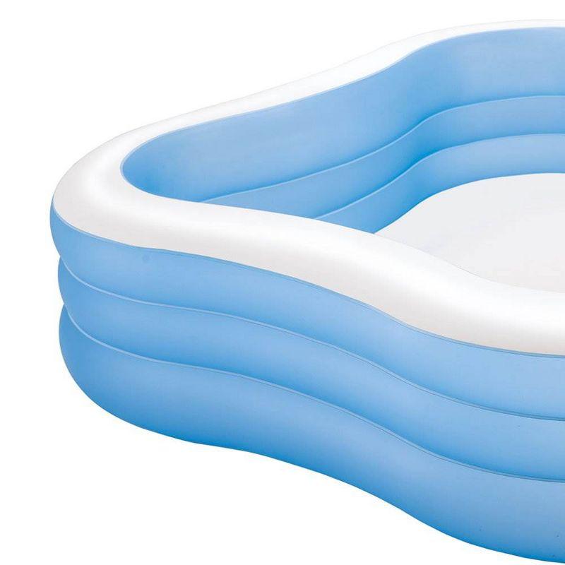 Intex Intex 7.5ft x 22in Beach Wave Swim Center Inflatable Swimming Pool