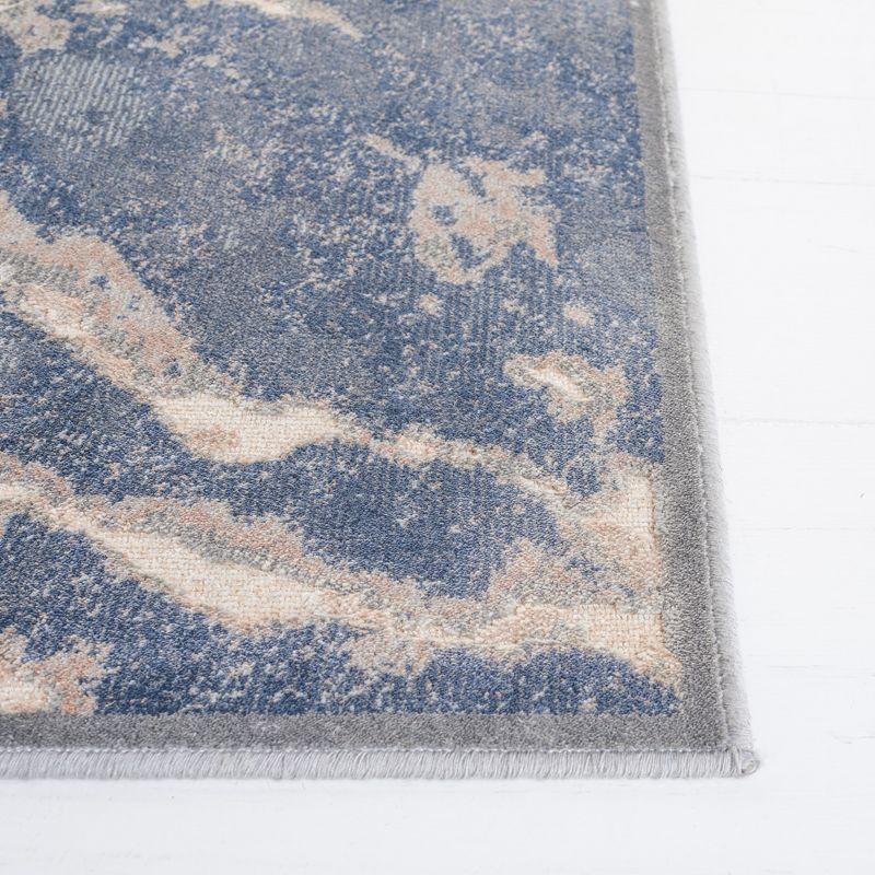 Paradise PAR884 Power Loomed Area Rug - Beige/Blue - 3'3"x5'7" - Safavieh.