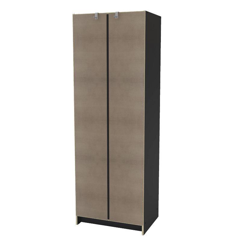 Denmark 2 Door Wardrobe - Polifurniture