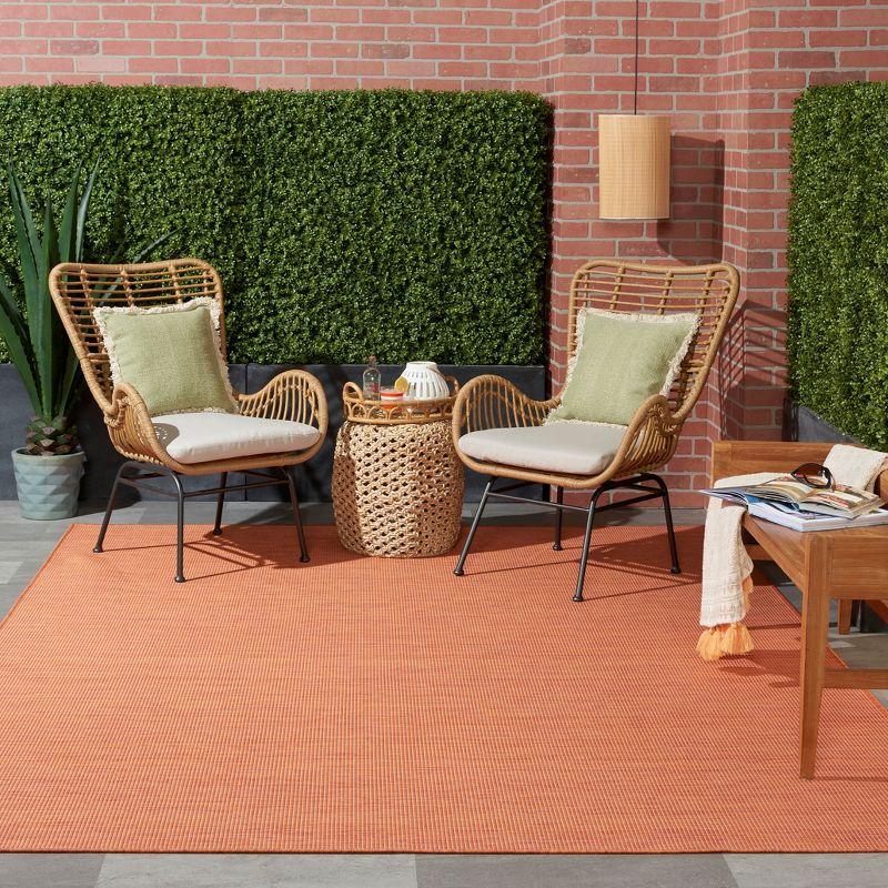Nourison Positano POS01 Indoor/outdoor Area Rug - Terracotta 10' x 14'