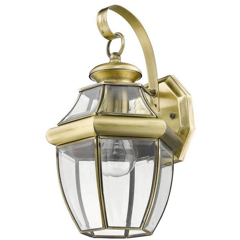 Livex Lighting Monterey 1 - Light Wall Light in  Antique Brass