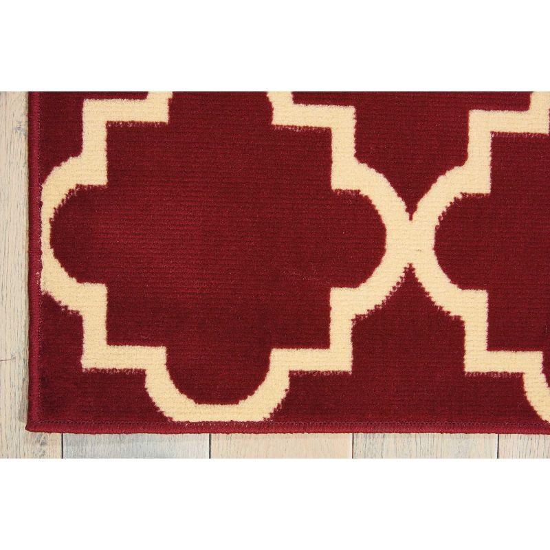 Nourison Grafix Moroccan Transitional All-over design Area Rug