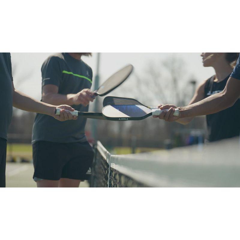 Joola USA JOOLA Ben Johns Pickleball Set w/ 2 Fiberglass Paddles - Includes 2 Indoor & 2 Outdoor Balls & Bag