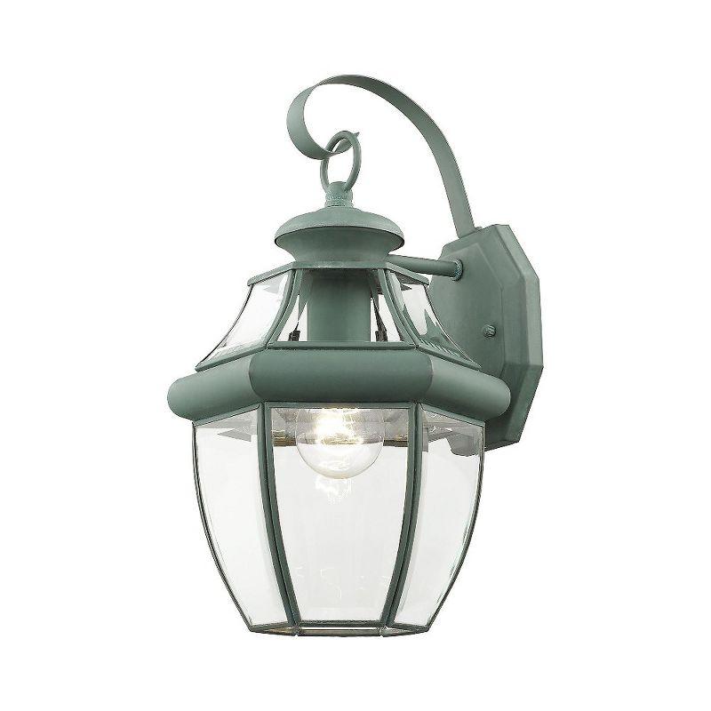 Livex Lighting Monterey 1 - Light Wall Light in  Verdigris