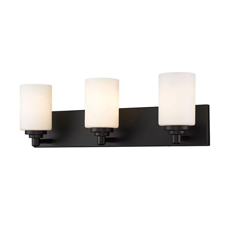 Z-Lite Soledad 3 - Light Vanity in  Matte Black