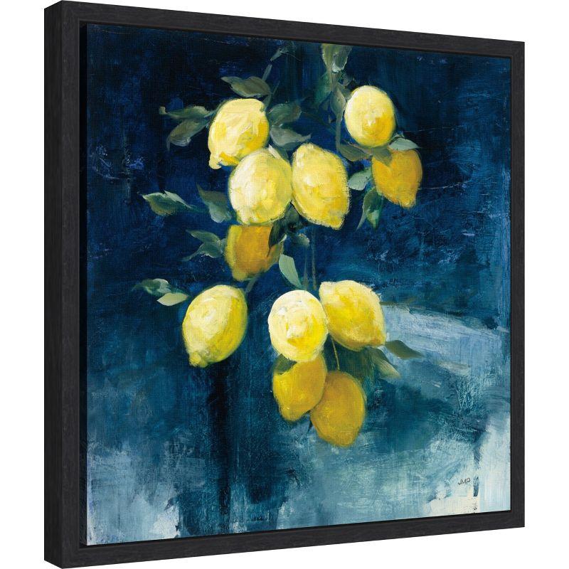 Amanti Art Lemon Grove I by Julia Purinton Canvas Wall Art Print Framed 16 x 16-in.