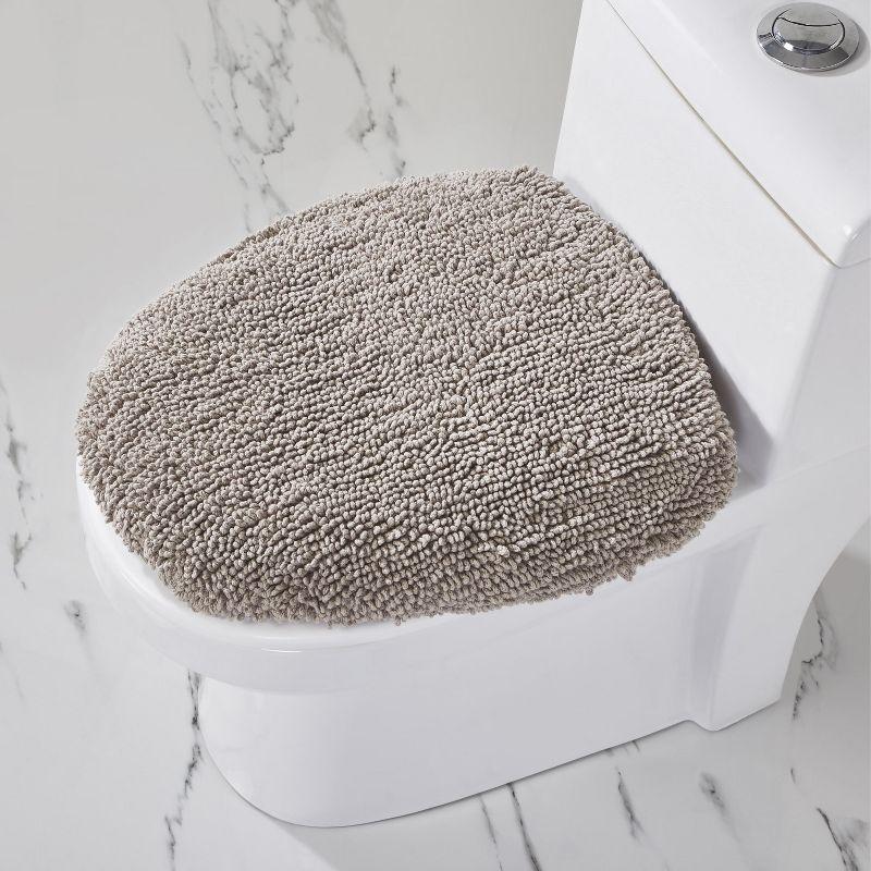 Better Trends Kus Corrigan 100% Cotton Machine Washable Anti-Skid Bathroom Rug