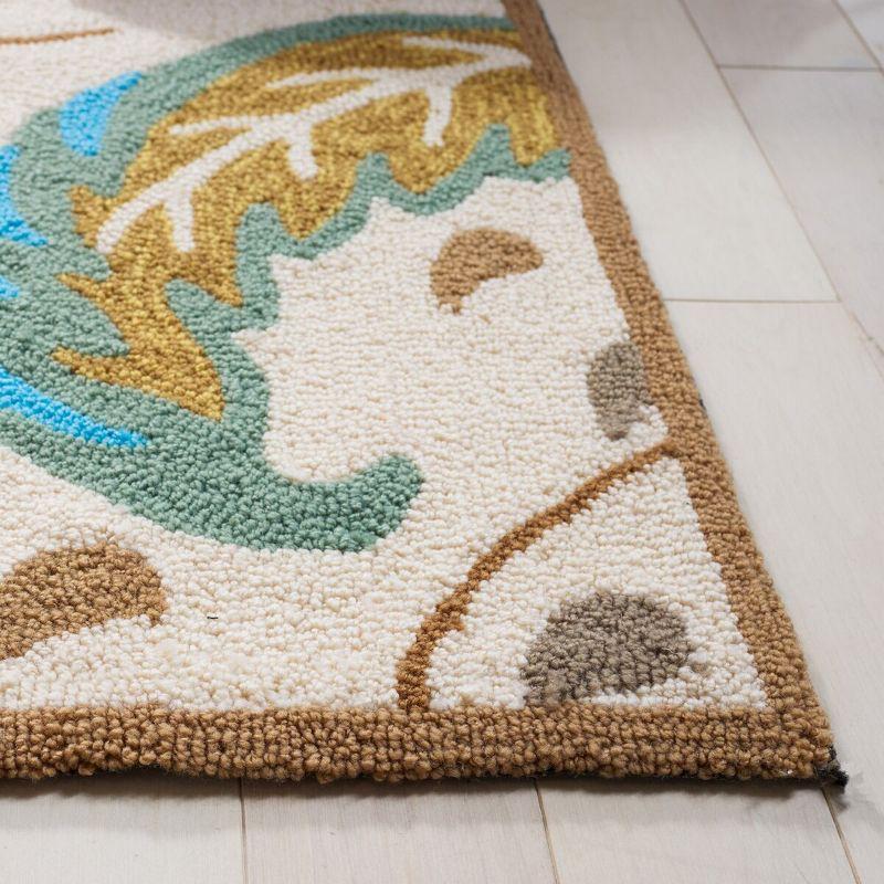 Safavieh Four Seasons Hand Hooked Performance Floral Rug
