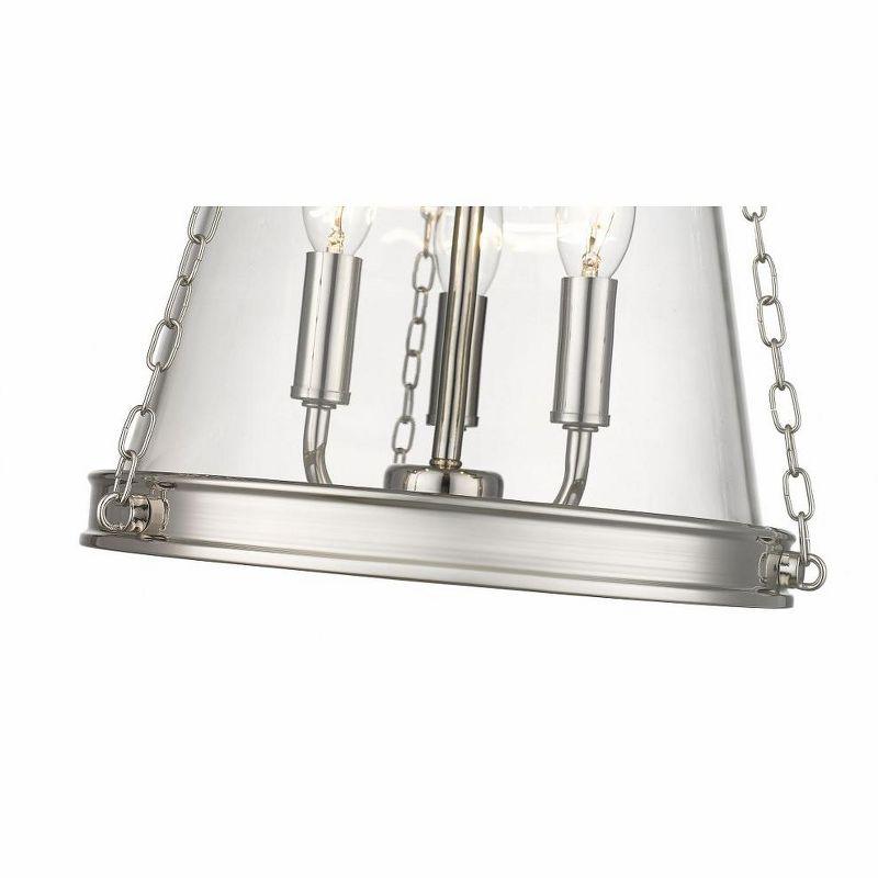 Z-Lite Prescott 3 - Light Pendant in  Polished Nickel