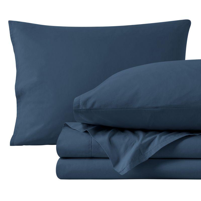 Bare Home 100% Cotton Percale Sheet Set
