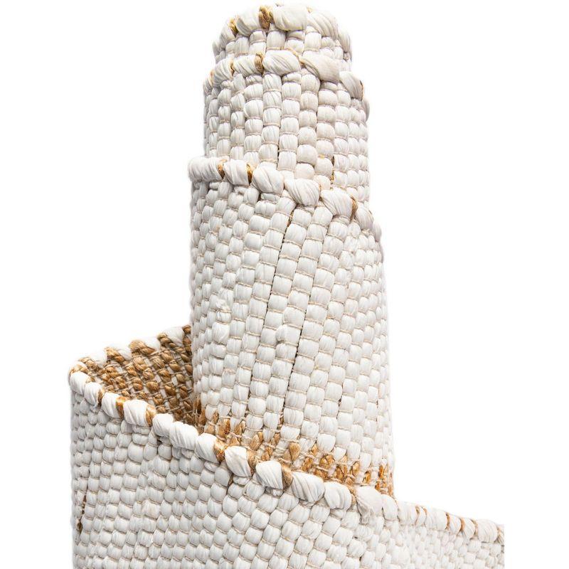 Unique Loom 2' 7 x 10' 0 Chindi Jute  Runner Rug