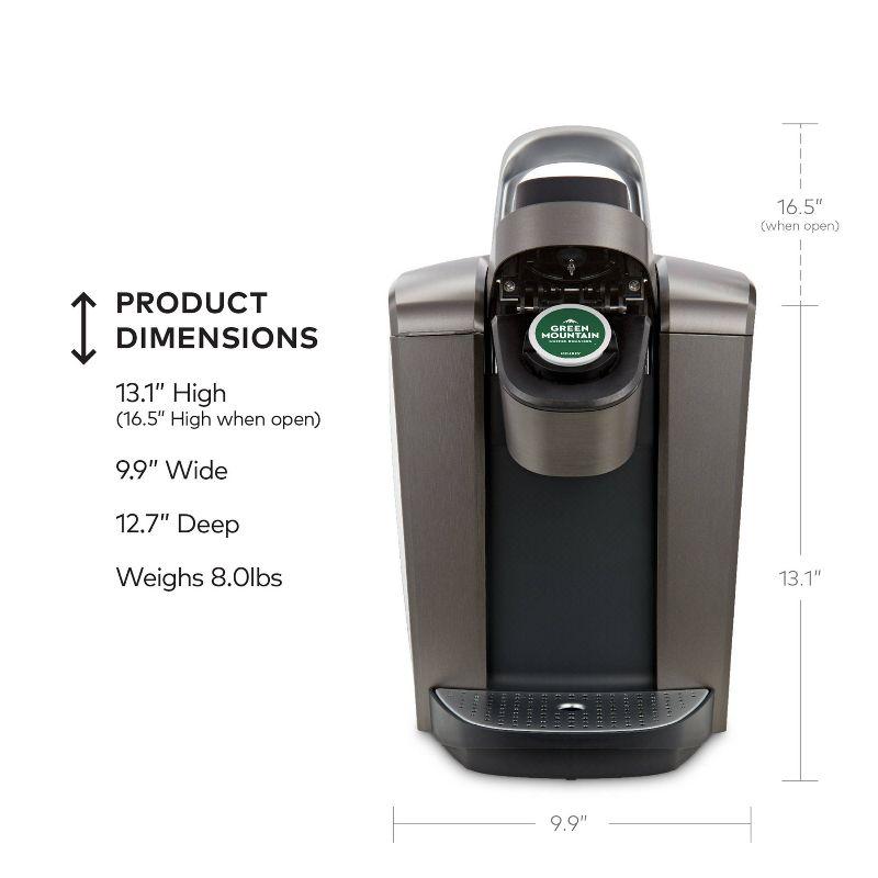 Keurig K-Elite Single-Serve K-Cup Pod Coffee Maker with Iced Coffee Setting and Strength Control