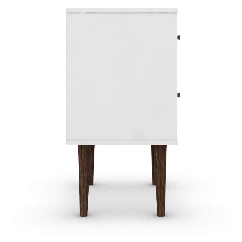 Liberty 2.0 Mid Century Modern Nightstand White - Manhattan Comfort