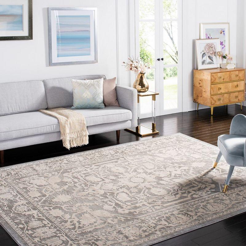 Reflection RFT665 Power Loomed Indoor Area Rug - Dark Grey/Cream - 8'x10' - Safavieh.