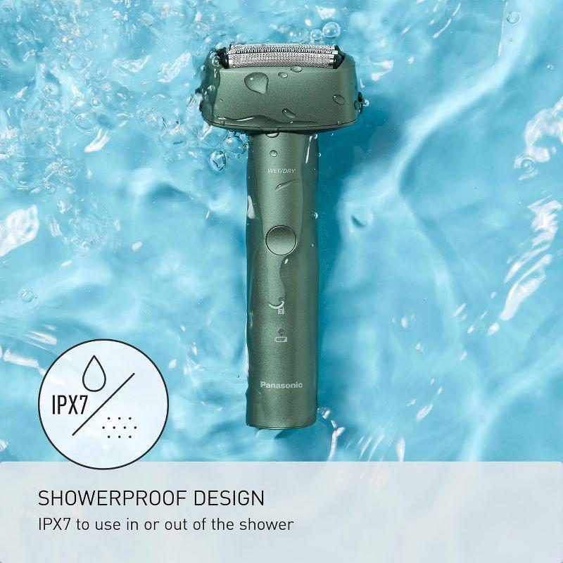 Panasonic Electric Razor for Men, Wet Dry Shaver with 3-Blade Cutting System, Ergonomic Handle and USB-C Charging- ES-RM3B-G