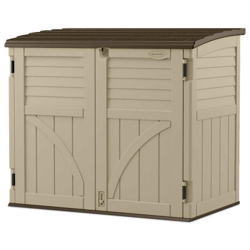 Suncast Suncast Horizontal Utility Garbage Shed