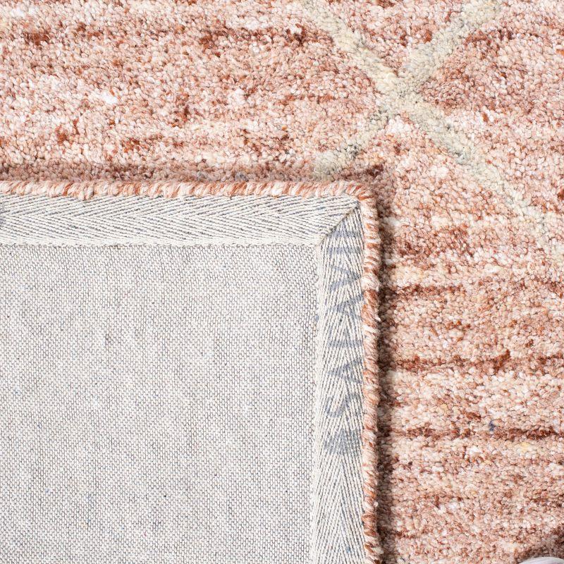 Himalaya HIM423 Handmade Area Rug - 5'x8' - Fuchisa - Safavieh