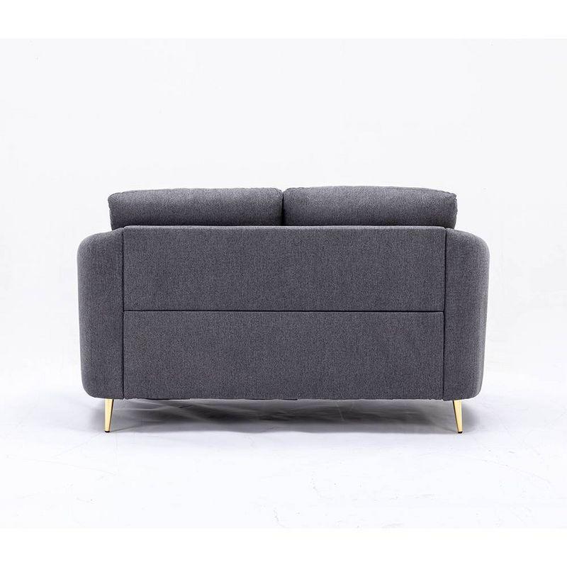 60" Yuina Sofa Gray Linen - Acme Furniture