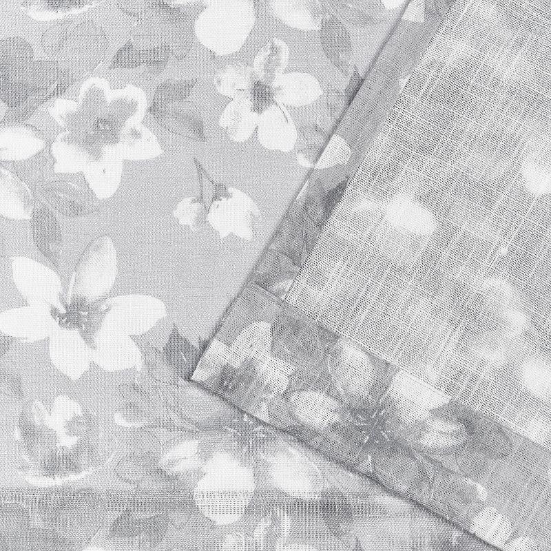 Nicole Miller Nicole Miller New York Dara Light Filtering, Semi Sheer Rod Pocket Curtain Panels (Set of 2)