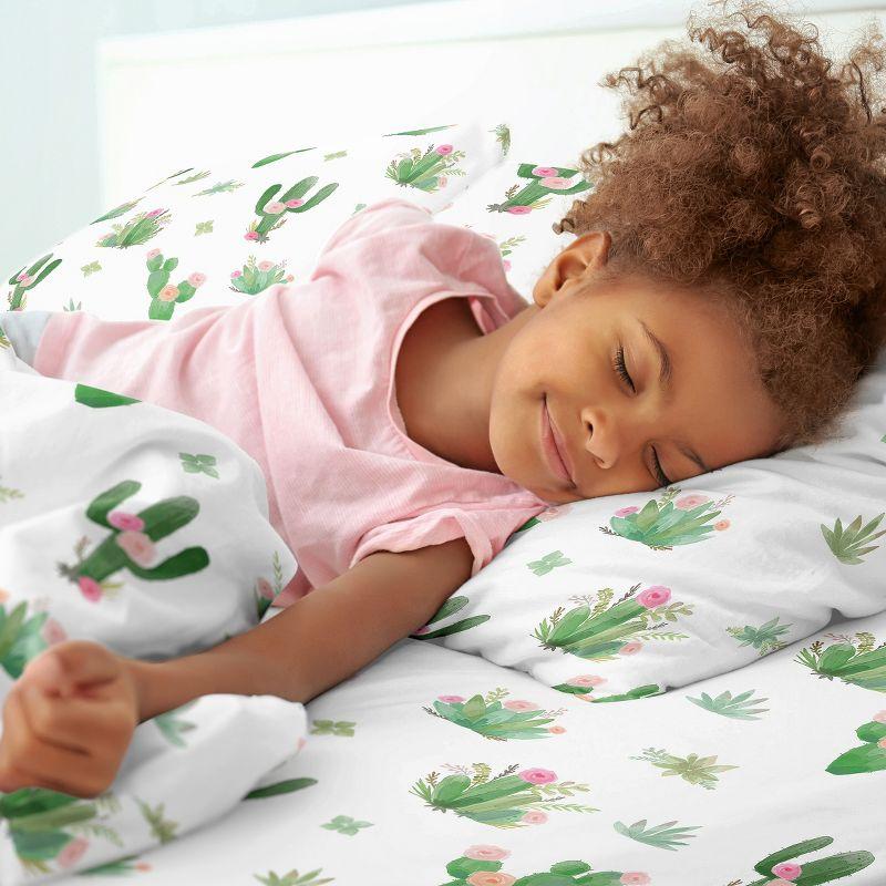 Sweet Jojo Designs Cactus Floral Sheet Set