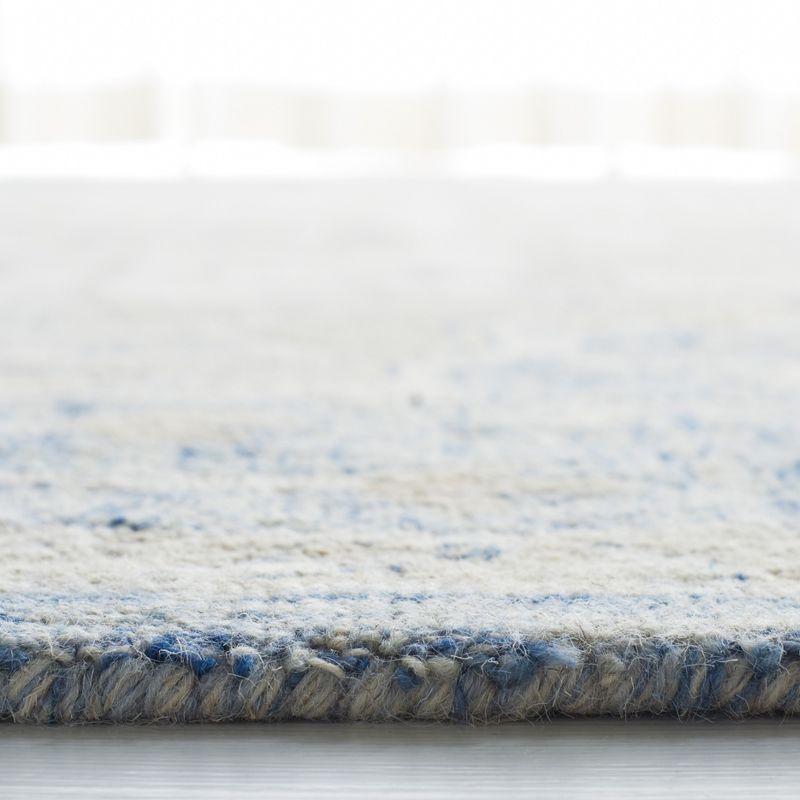Micro-Loop MLP503 Hand Tufted Indoor Area Rug - Blue/Ivory - 8'x10' - Safavieh