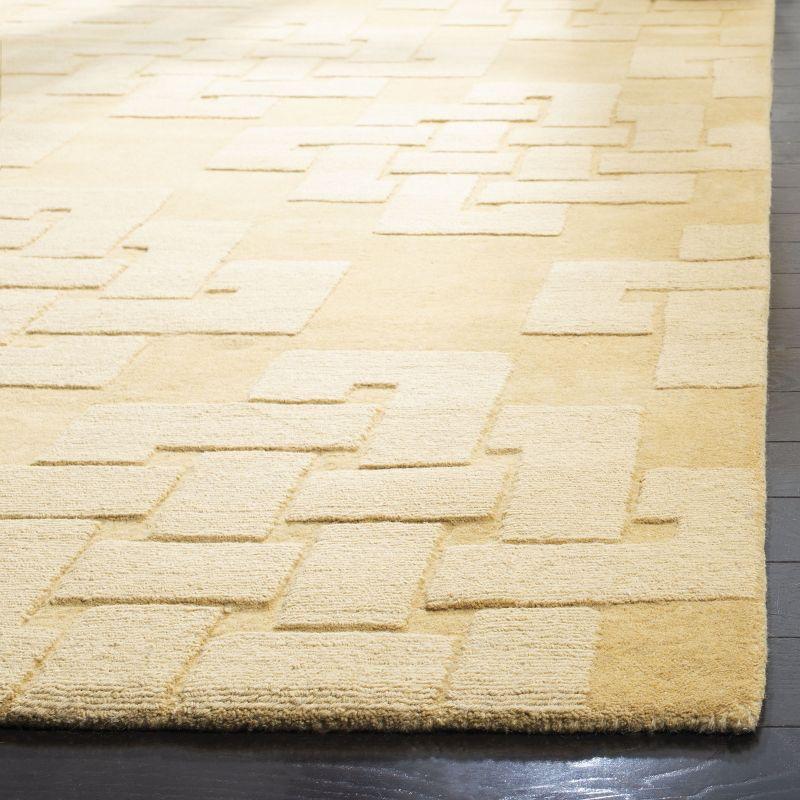 Martha Stewart Hand Tufted Wool Pile Geometric Rug