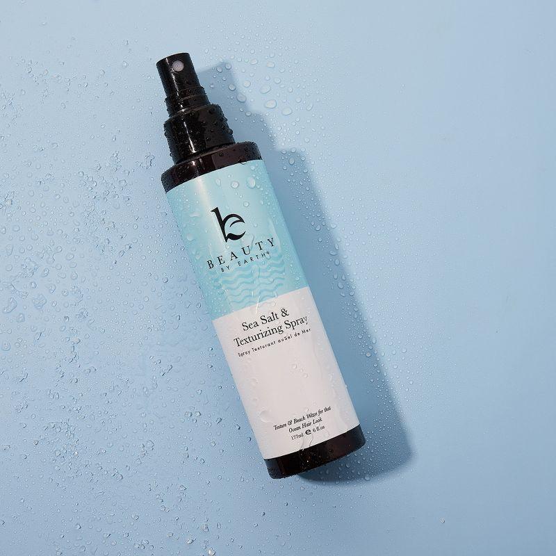Beauty by Earth - Sea Salt Spray Hair Texturizer - Ocean Waves, 6 oz