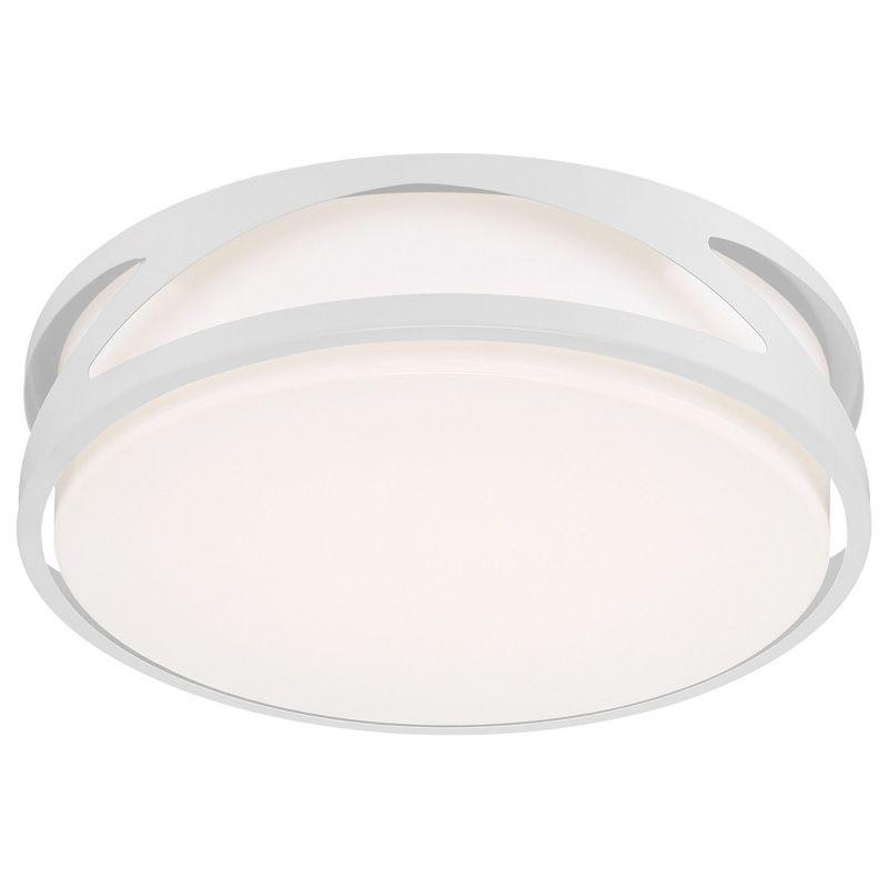 Access Lighting Lucia 1 - Light Flush Mount in  White