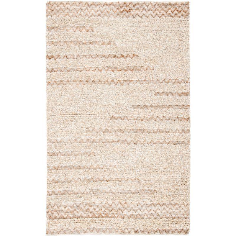 Natura NAT720 Hand Loomed Indoor Accent Rug - Beige/Natural - 3'x5' - Safavieh