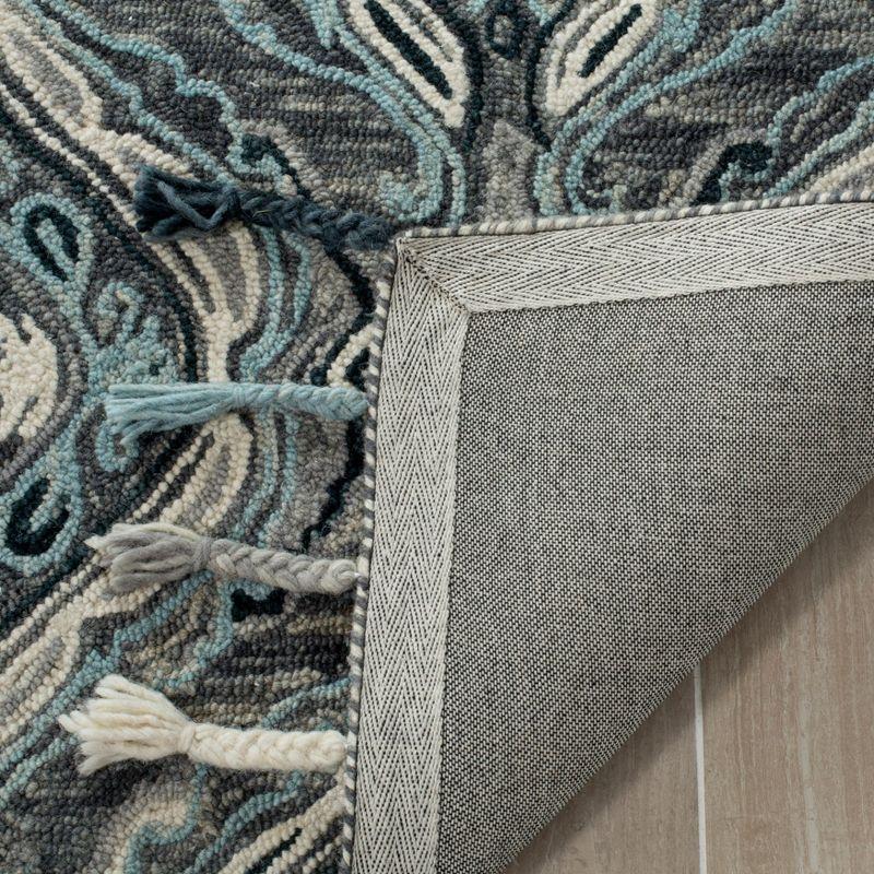 Suzani SZN206 Hand Hooked Area Rug  - Safavieh