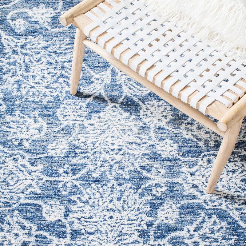 Metro MET806 Hand Tufted Indoor Area Rug - Natural/Blue - 8'x10' - Safavieh