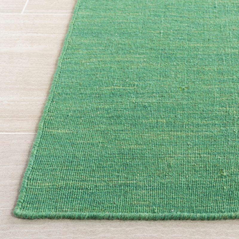 Kilim KLM850 Hand Loomed Area Rug - Green - 8'x10' - Safavieh.