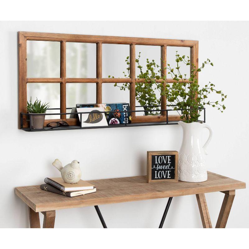 Jackson Functional Wall Mirror - Kate & Laurel All Things Decor