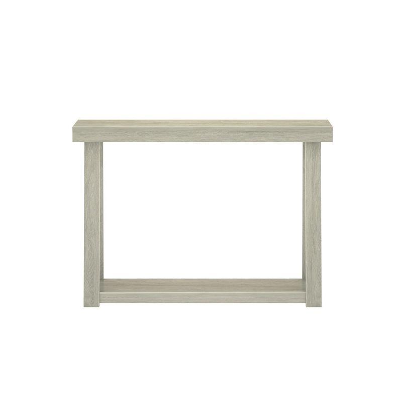 Wildon Home® Plank+Beam Solid Wood Console Table, Sofa Table, Narrow Entryway Table For Hallway, Behind The Couch, Living Room, Foyer, Easy Assembly, Seashell
