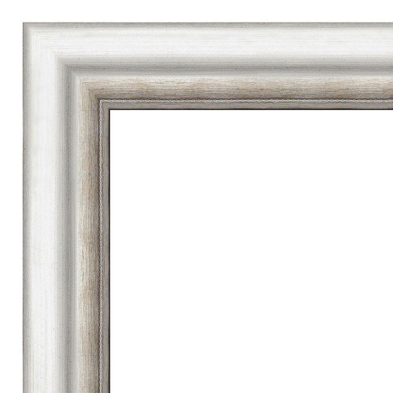 Amanti Art Salon Silver Framed Corkboard, Natural Cork