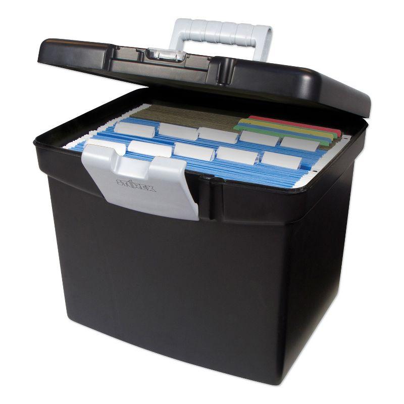 Storex Industries Hanging Files Open