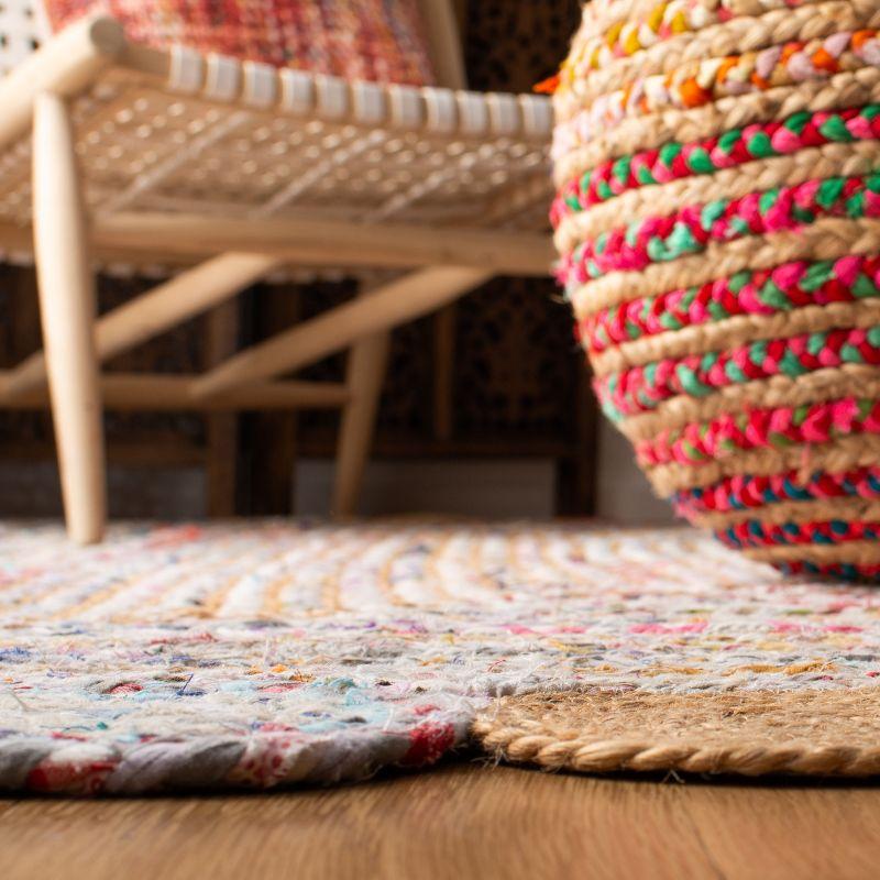 Cape Cod CAP201 Woven Indoor Area Rug - Beige/Multi - 8'x10' - Safavieh