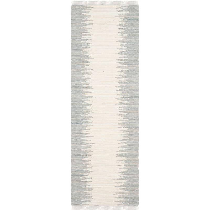 Montauk MTK751 Hand Woven Indoor Runner Rug - Grey - 2'3"x6' - Safavieh