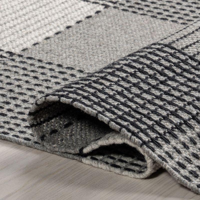 Emily Henderson x Rugs USA Oregon Plaid Wool Area Rug