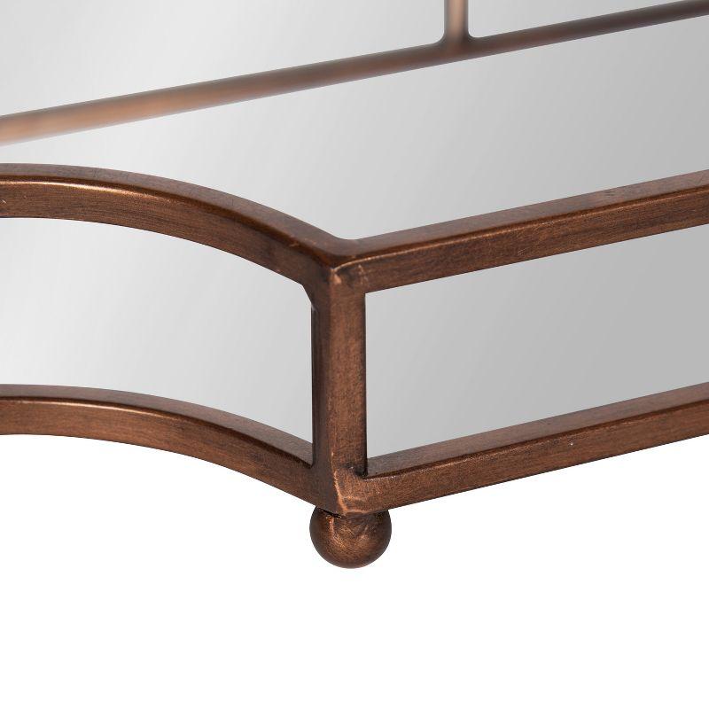Kate and Laurel Ciel Tray, 19x13x3, Bronze