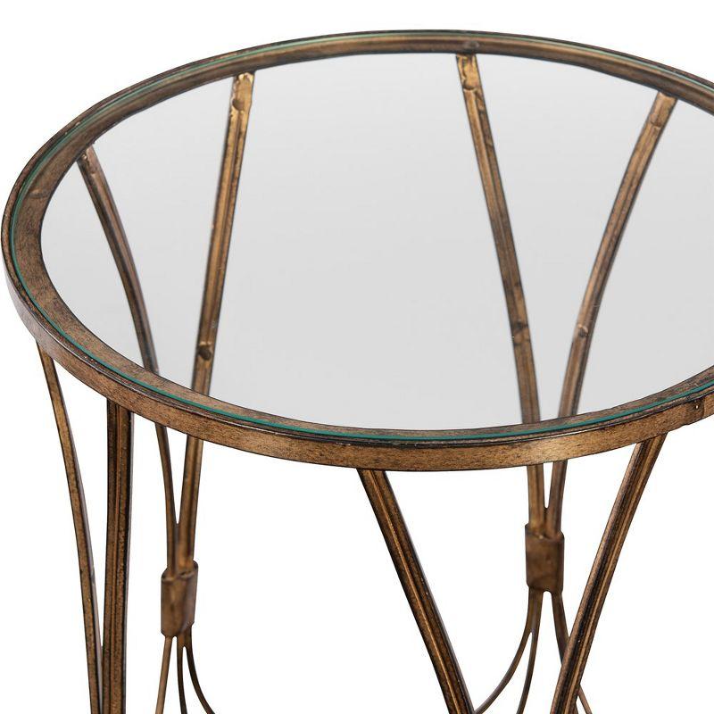 Uttermost Kalindra Gold Accent Table