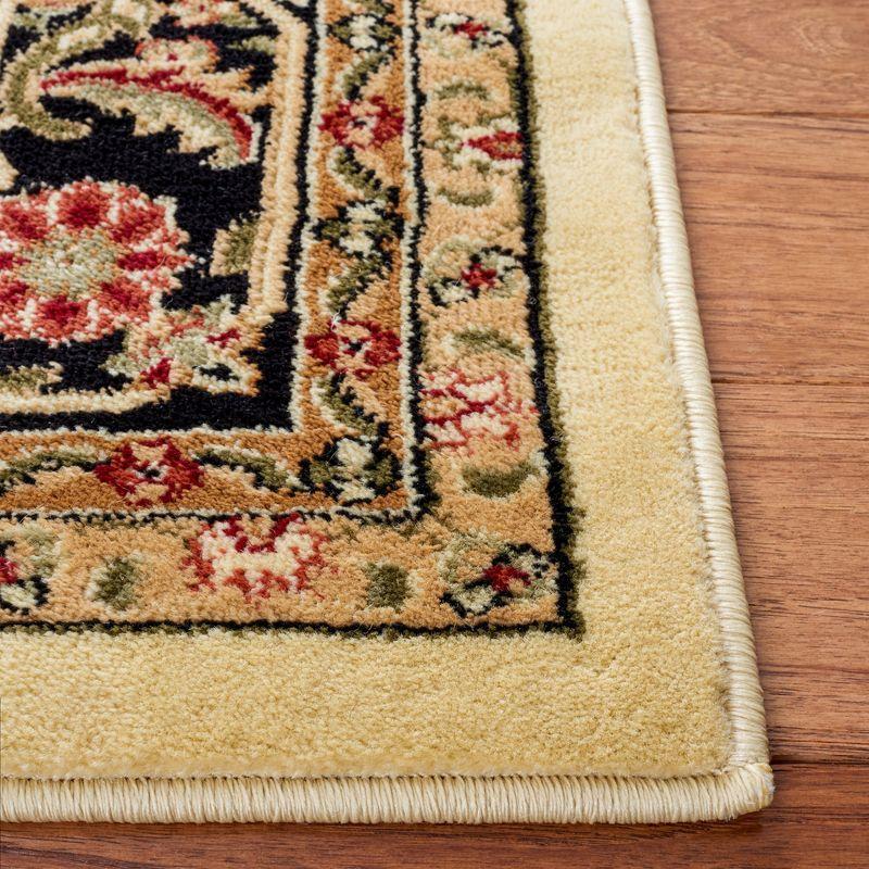 Lyndhurst Heriz LNH330 Power Loomed Area Rug - Beige/Black - 8'x10' - Safavieh