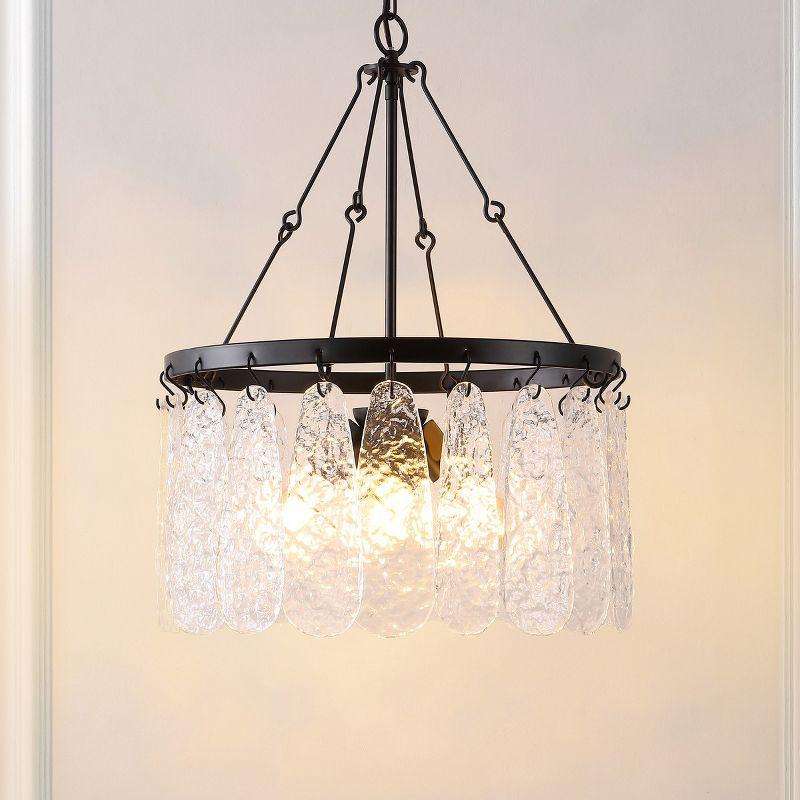 Bonsai 4 - Light Dimmable Wagon Wheel Chandelier