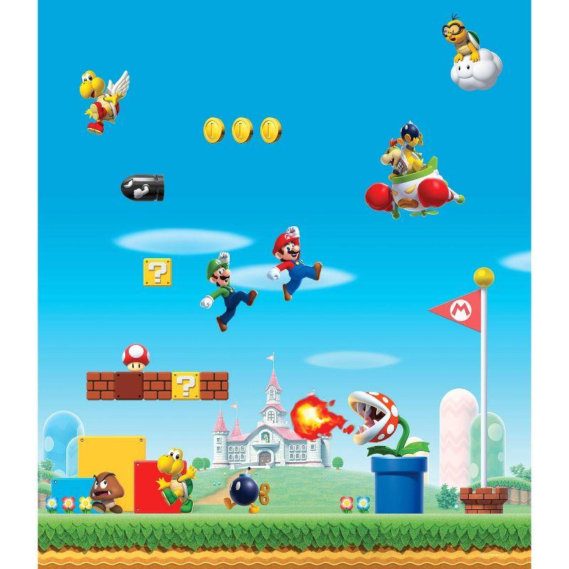 Nintendo Super Mario Multi-Color Polyester Wall Tapestry