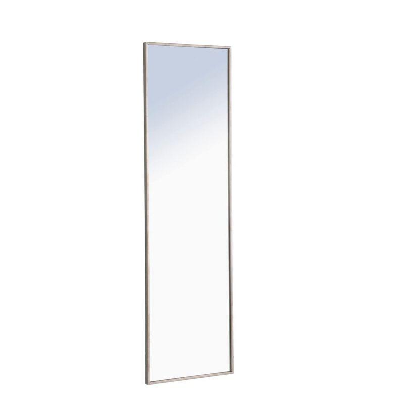 Elegant Lighting Metal frame Rectangle Mirror 18 inch Silver