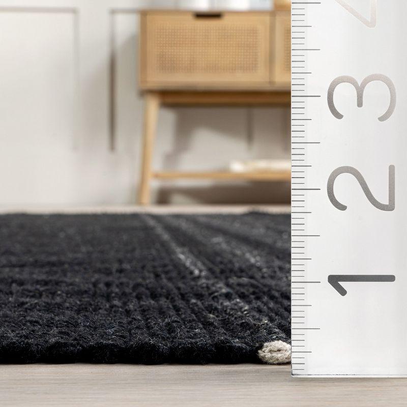 Breakwater Bay Aloizas Striped Cotton Area Rug