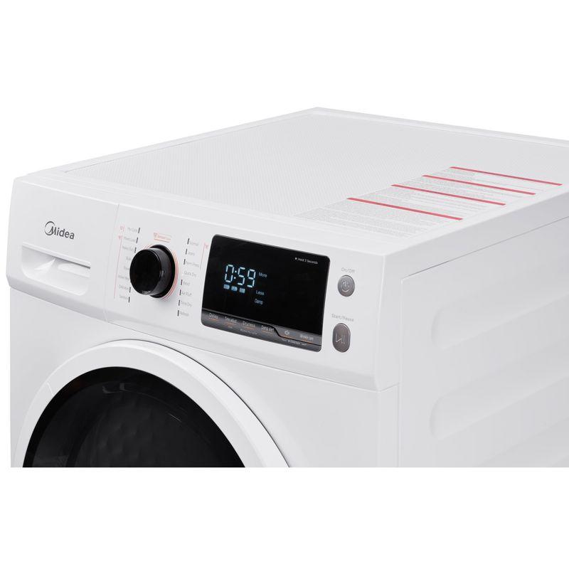 Midea 4.4 Cu. Ft. Stackable Ventless Electric Dryer with Sensor Dry (White) ENERGY STAR