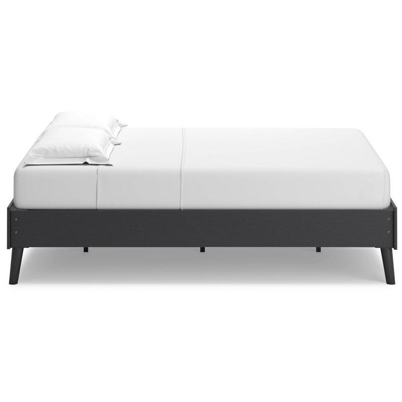 Charlang Platform Bed Black/Gray - Signature Design by Ashley