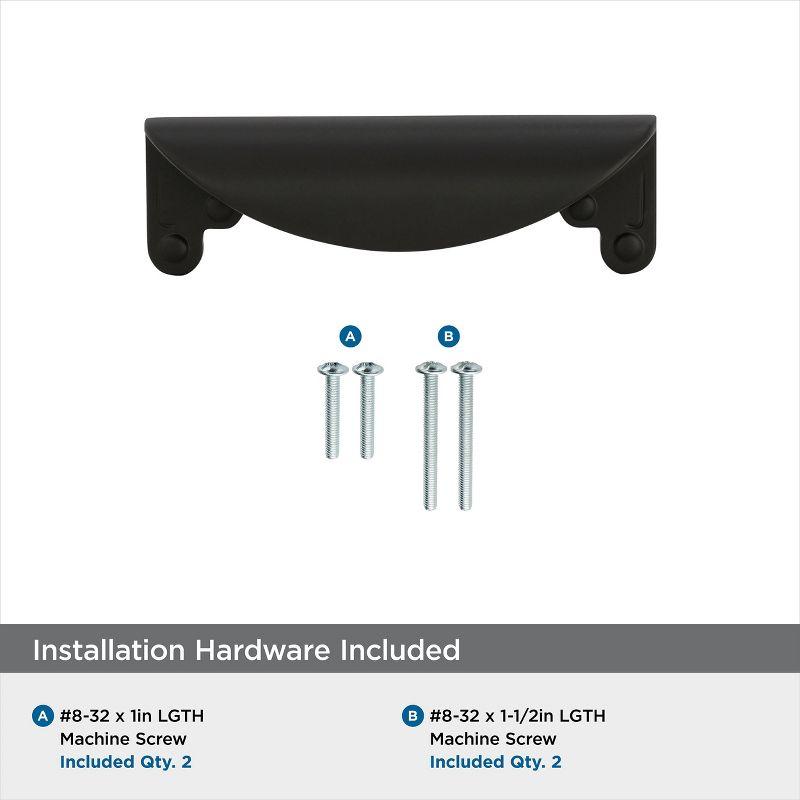 Inspirations 3" Center to Center Cup/Bin Pull