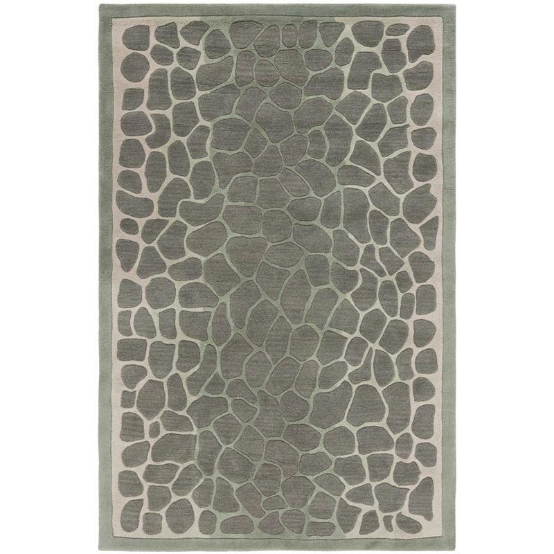 Martha Stewart Hand Tufted 70% Wool And 30% Viscose Geometric Rug